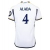 Real Madrid David Alaba #4 Hjemmedrakt 2023-24 Kortermet